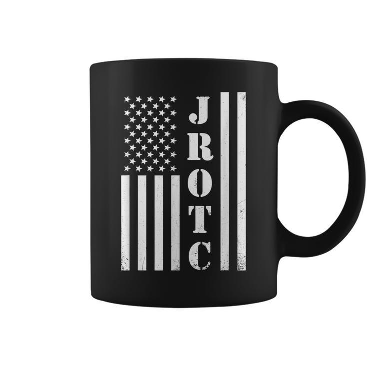 Jrotc American Flag Jrotc Veteran Coffee Mug