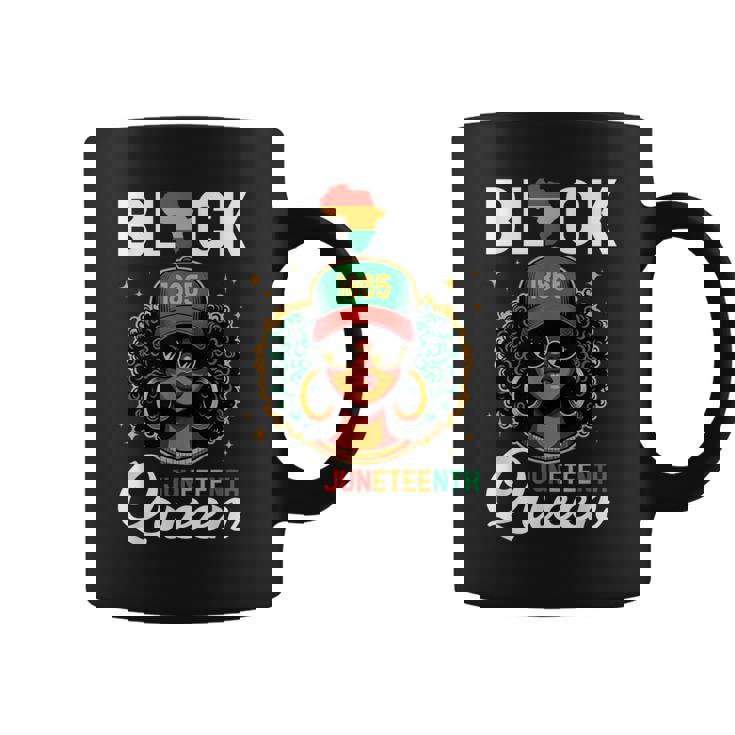 Junenth Black Queen African American Freedom Coffee Mug