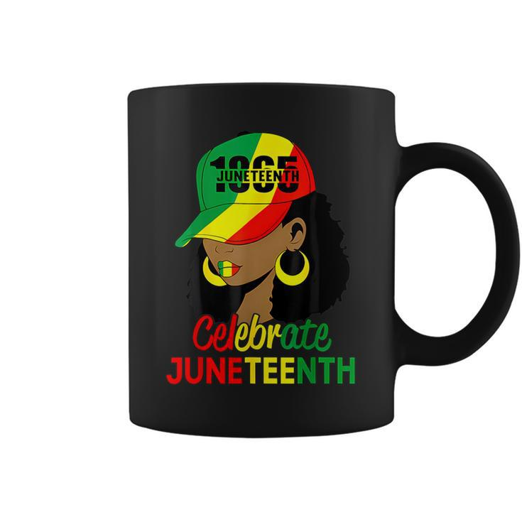 Junenth Messy Bun Junenth Celebrate 1865 Women Coffee Mug