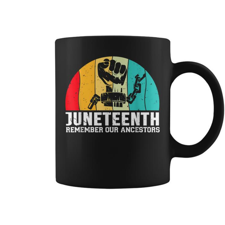 Junenth Remember Our Ancestors Free Black African Coffee Mug