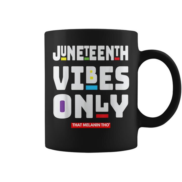 Junenth Vibes Only 1865 Black Owned Celebrate Junenth Coffee Mug