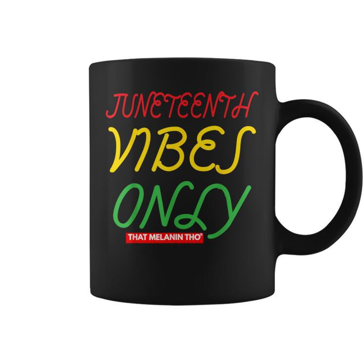 Junenth Vibes Only Free-Ish 1865 Black Owned Junenth Coffee Mug