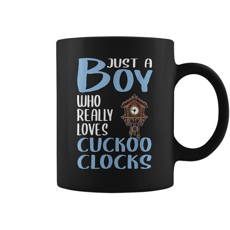 Just A Boy Who Really Loves Cuckoo Clocks Coffee Mug