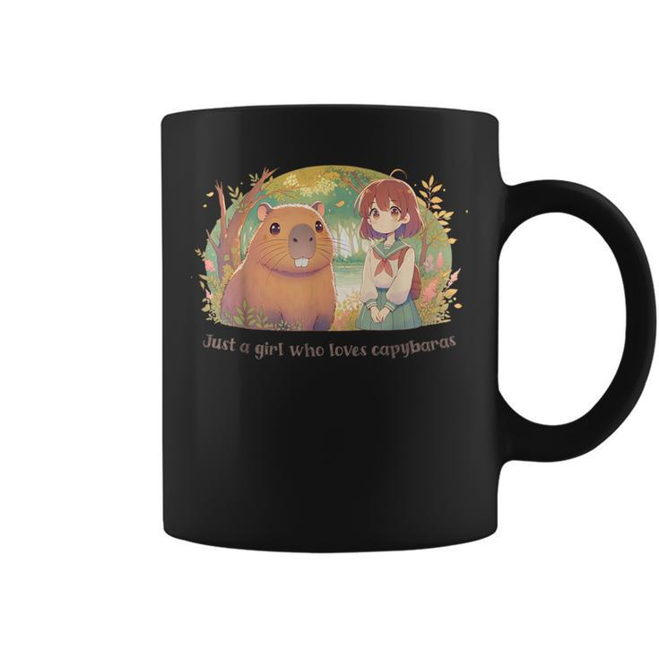 Just A Girl Who Loves Capybaras Coffee Mug
