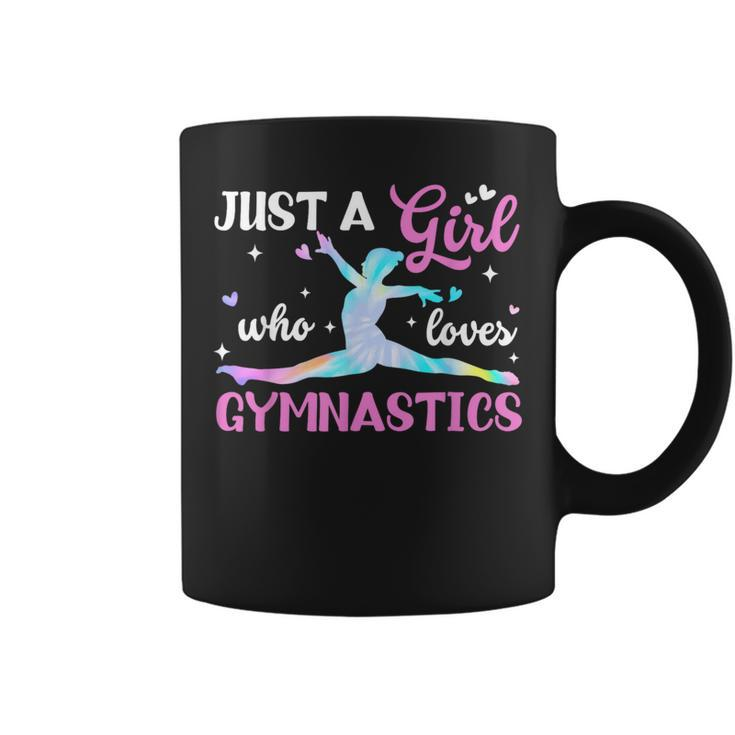 Just A Girl Who Loves Gymnastics Cheerleader Girls Coffee Mug