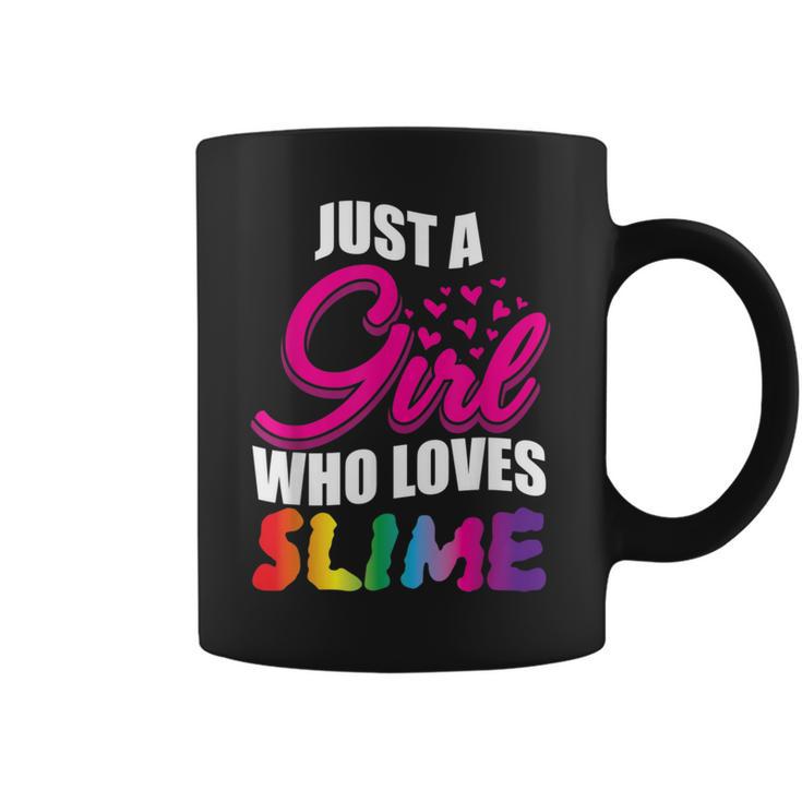 Just A Girl Who Loves Slime For Girls Coffee Mug