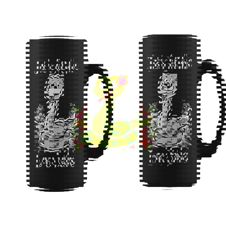 Just A Girl Who Loves Snakes Coffee Mug