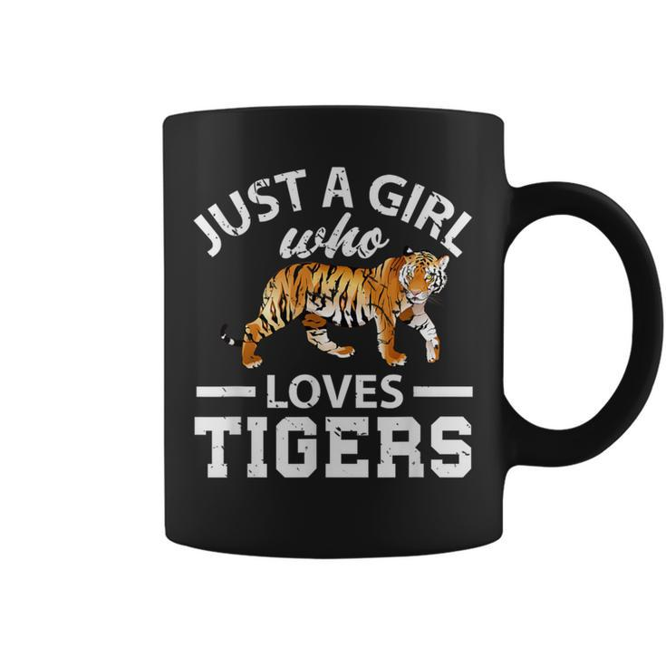Just A Girl Who Loves Tiger Coffee Mug