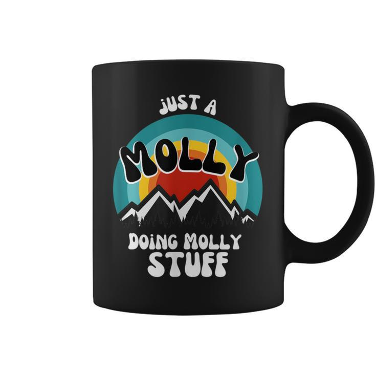 Just A Molly Doing Molly Stuff Vintage Coffee Mug