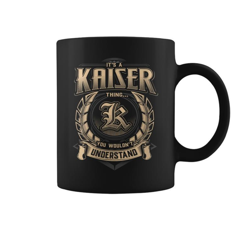 Kaiser Family Name Last Name Team Kaiser Name Member Coffee Mug