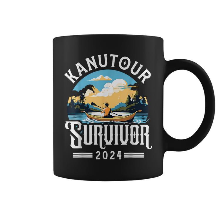 Kanufahrer Kanu Kanutour Survivor 2024 Tassen