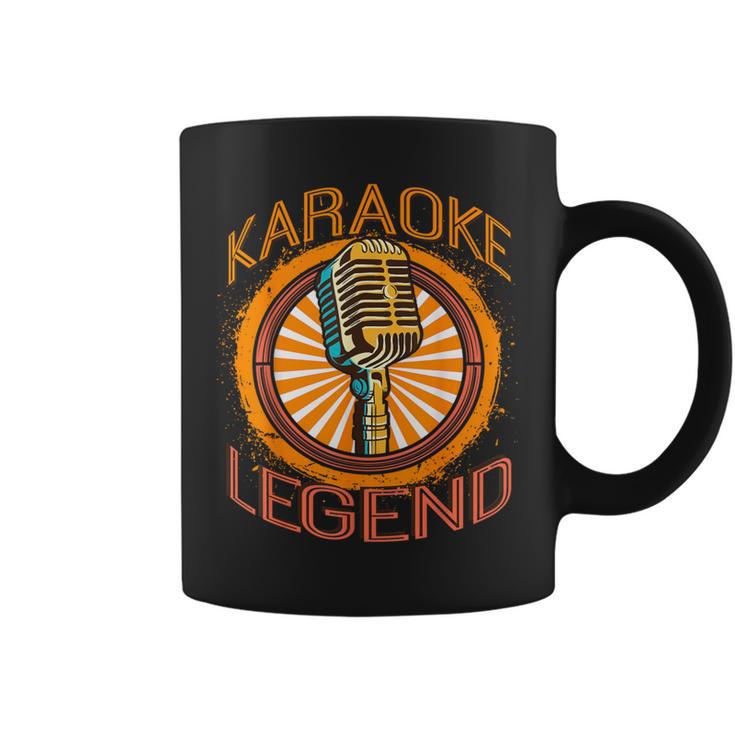 Karaoke Music Sing Music Bar Singer Karaoke Legend Coffee Mug