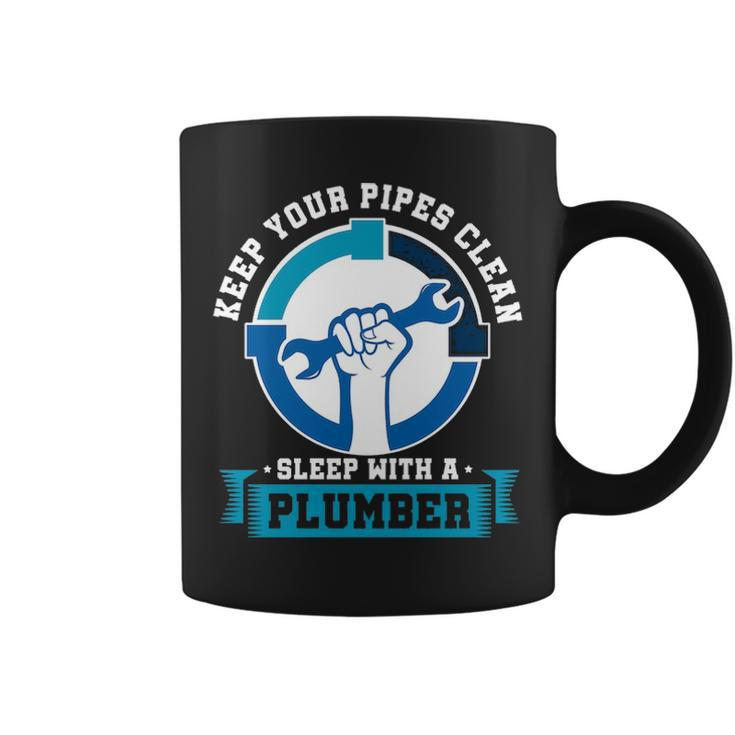 Keep Your Pipe Clean Plumber Plumbing Pipe Repair Piping Pipes Gif Coffee Mug
