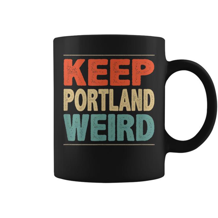 Keep Portland Weird Vintage Style Coffee Mug