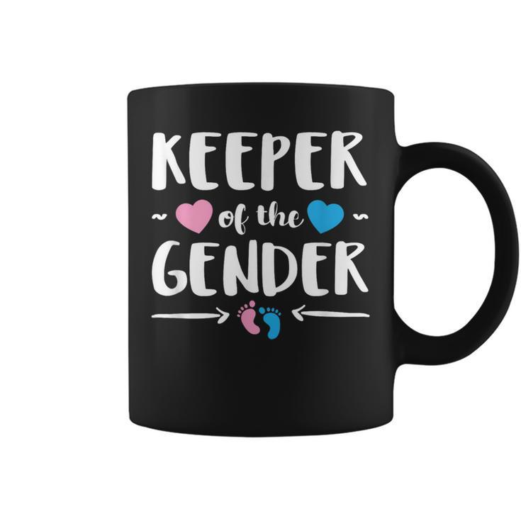 Keeper Of Gender Reveal Gender Reveal Announcement Coffee Mug