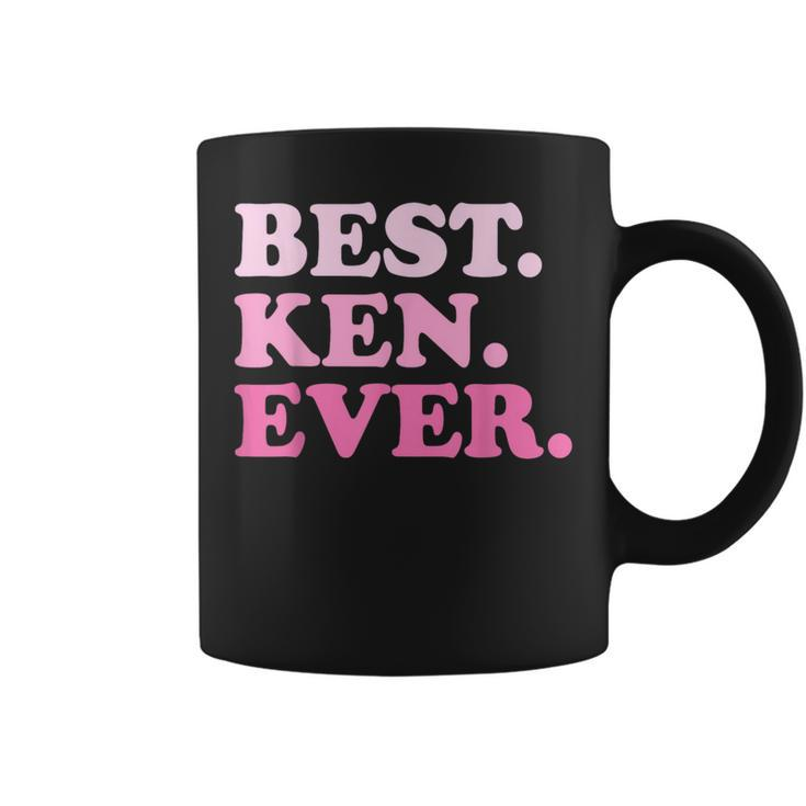 Ken Name Best Ken Ever Vintage Groovy Coffee Mug