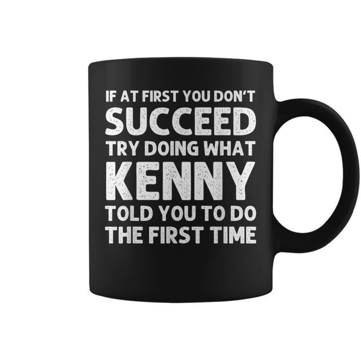 Kenny Name Personalized Birthday Christmas Joke Coffee Mug