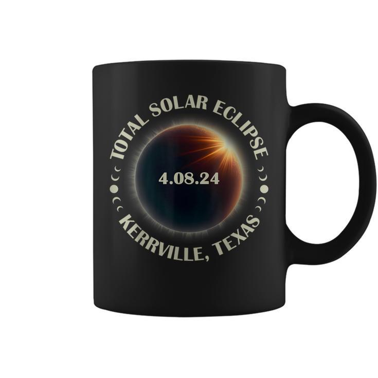 Kerrville Texas Total Solar Eclipse April 8 2024 America Coffee Mug