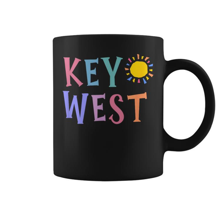 Key West Colorful For Boys Girls Coffee Mug
