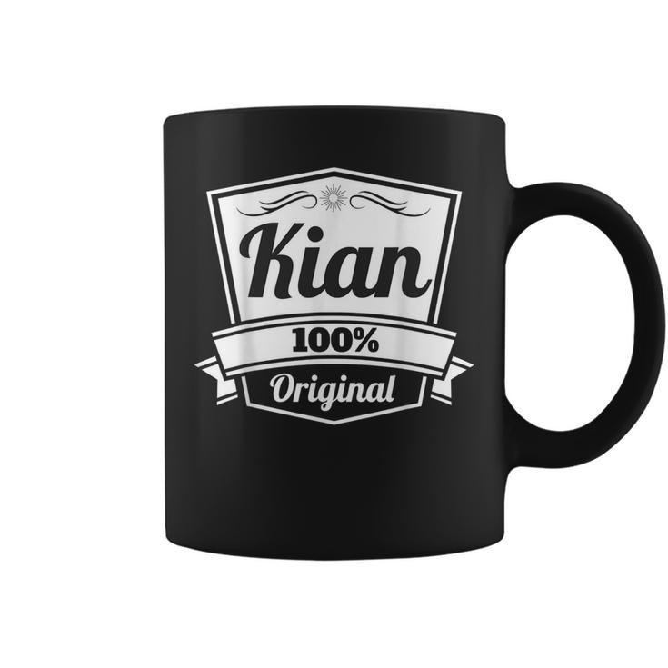 Kian Kian Name Personalised Coffee Mug