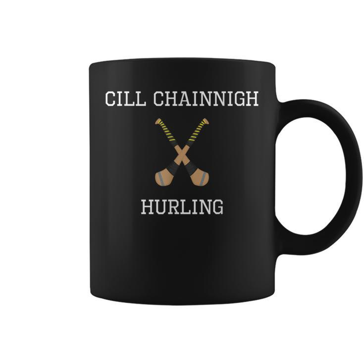 Kilkenny Cill Chainnigh Hurling Irish County Ireland Hurling Coffee Mug
