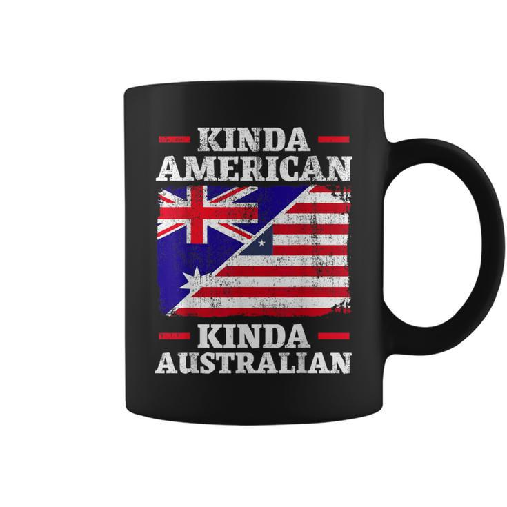 Kinda American Kinda Australian America Australia Usa Coffee Mug