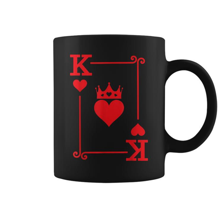 King & Queen Of Hearts Matching Couple King Of Hearts Coffee Mug