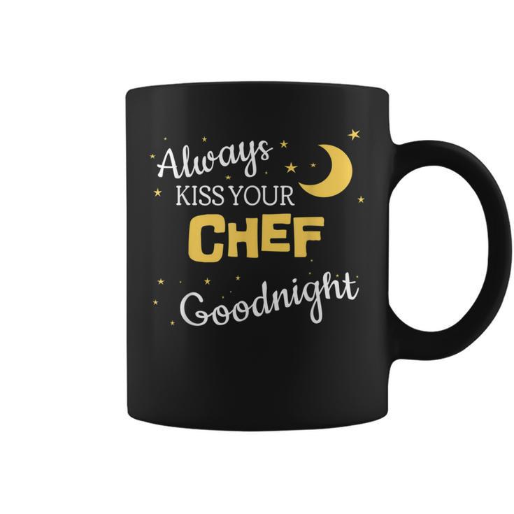 Kiss Your Chef Graphic For Cooks Coffee Mug