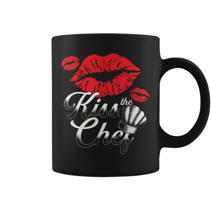 Kiss The Chef Culinary Kitchen Food Chef Cook Coffee Mug