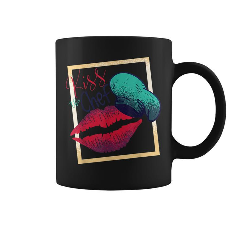 Kiss The Chef For Dad For Mon Or The Cook Coffee Mug