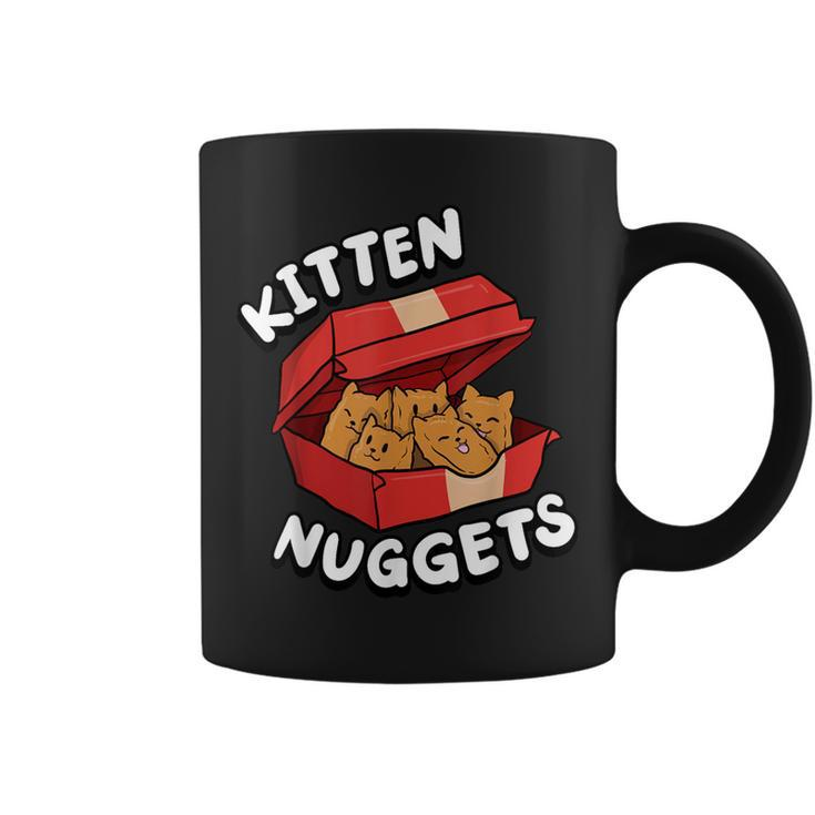 Kitten Nuggets Fried Chicken Lover Foodie Cute Cat Coffee Mug