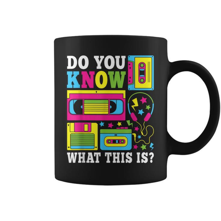 Do You Know What This Is 80S 90S Outfit Boys Girls Coffee Mug