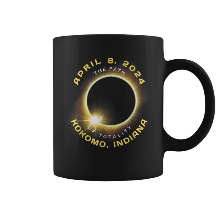 Kokomo Indiana Solar Eclipse Totality April 8 2024 Coffee Mug