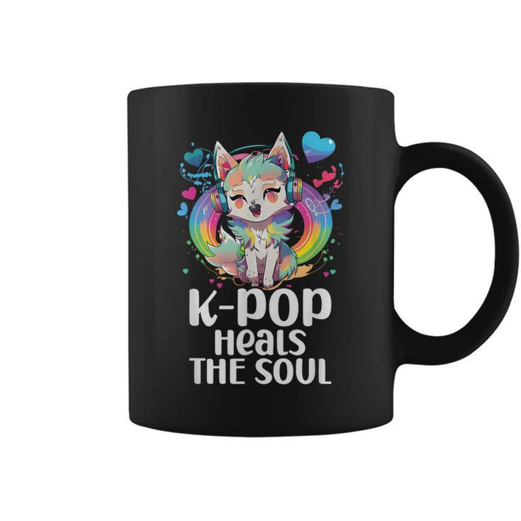 Kpop Items Bias Wolf Korean Pop Merch K-Pop Merchandise Coffee Mug