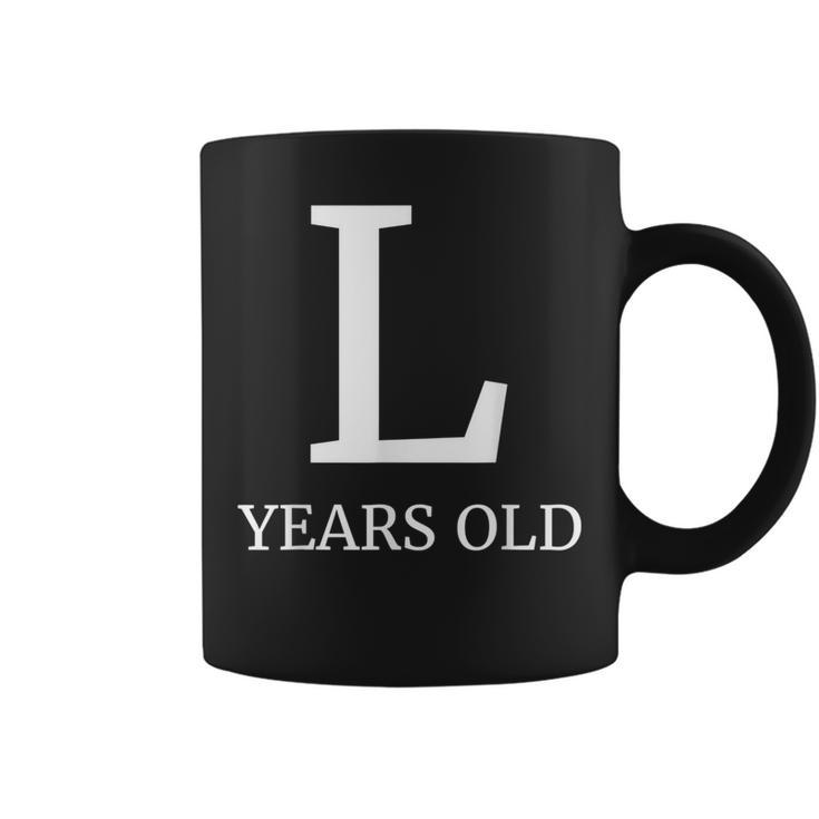 L Years Old Latin 50Th Birthday 50 Years Old Coffee Mug