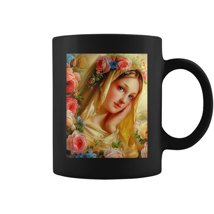 Our Lady Virgin Mary Holy Mary Mother Mary Vintage Coffee Mug