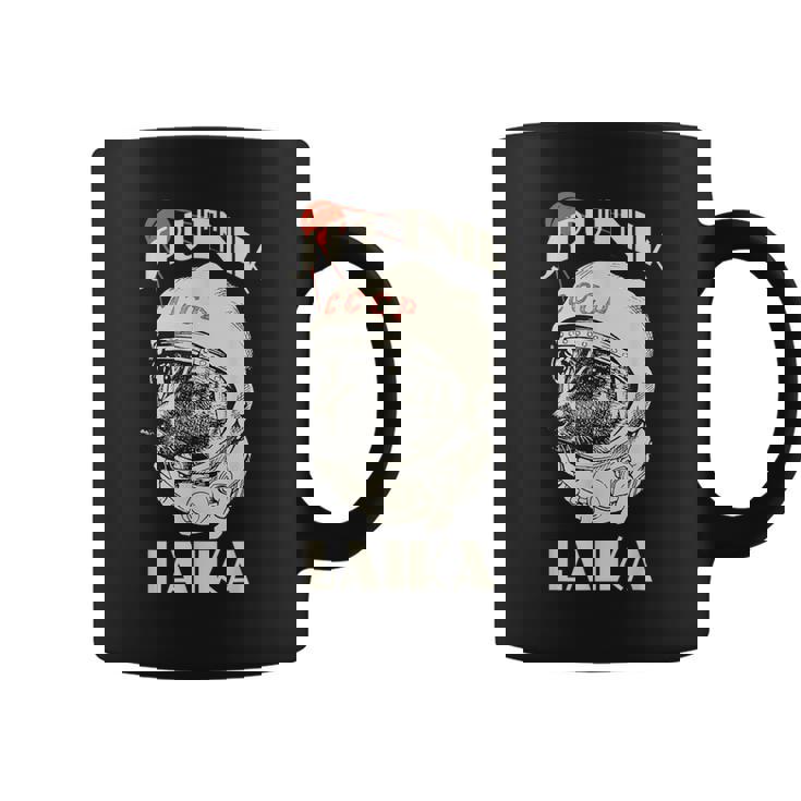 Laika Sputnik Perro Espacial Udssr Taza de café