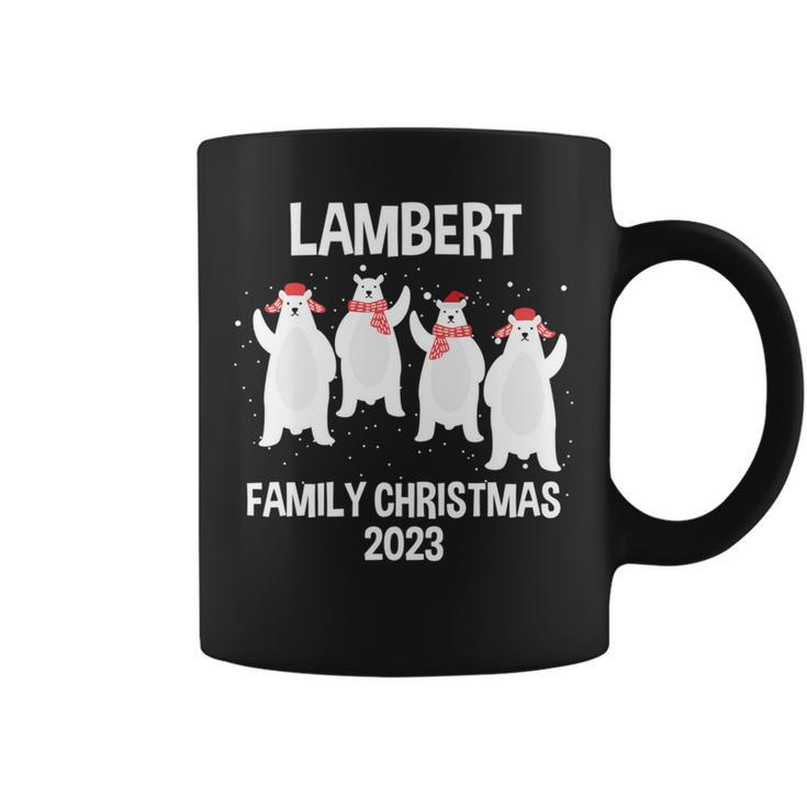 Lambert Family Name Lambert Family Christmas Coffee Mug