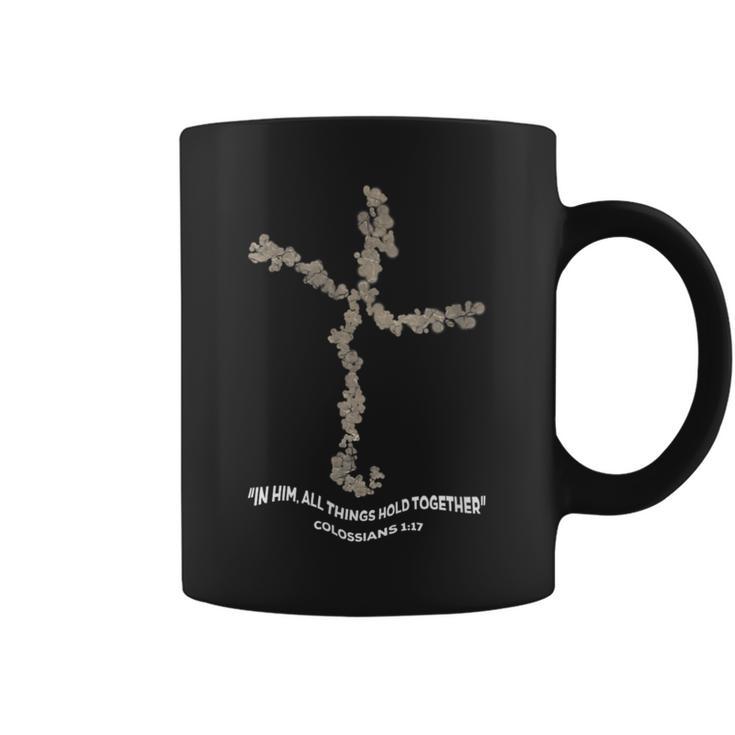 Laminin Christian Jesus Cross Coffee Mug