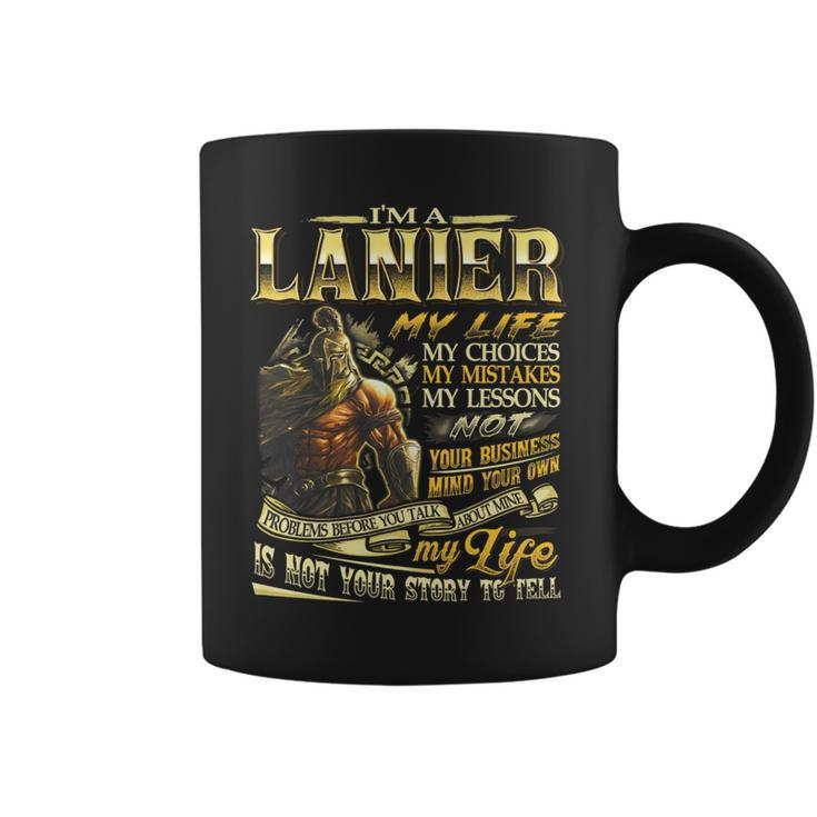 Lanier Family Name Lanier Last Name Team Coffee Mug