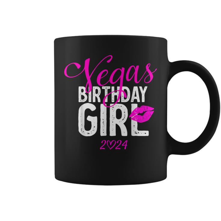 Las Vegas Girls Trip 2024 Girls Vegas Birthday Squad Coffee Mug