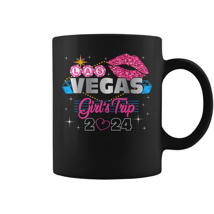 Las Vegas Girls Trip 2024 Vacation Vegas Birthday Squad Coffee Mug