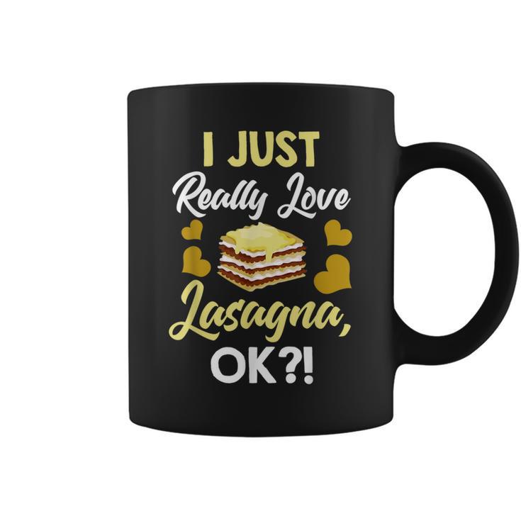 Lasagna Joke Lasagna Quote Italian Food Lasagna Lover Coffee Mug