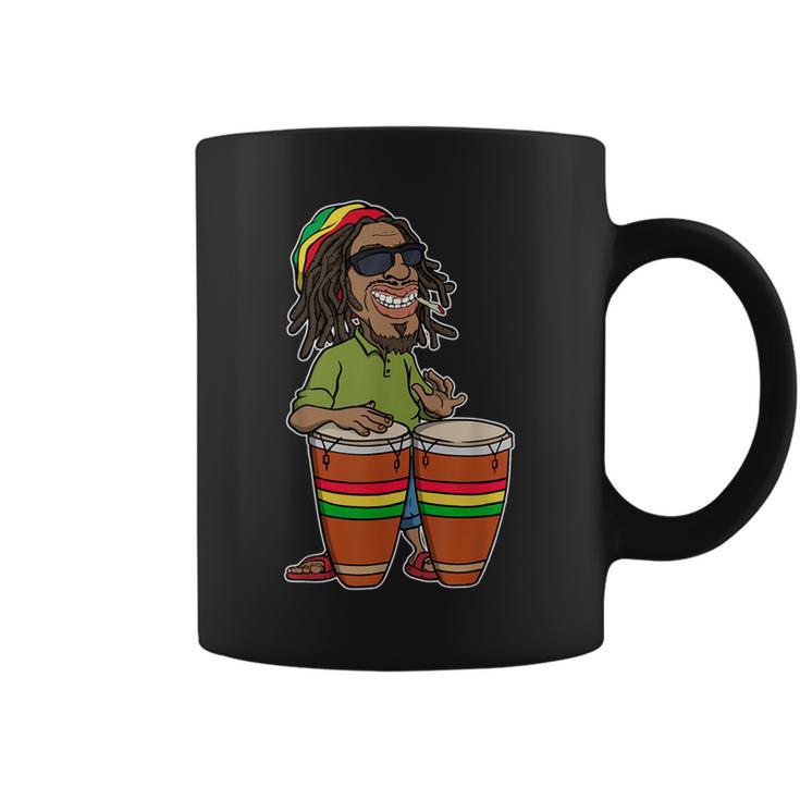 Lässig Reggae Music Rasta Rastafari Reggaeton Jamaica Fan Tassen