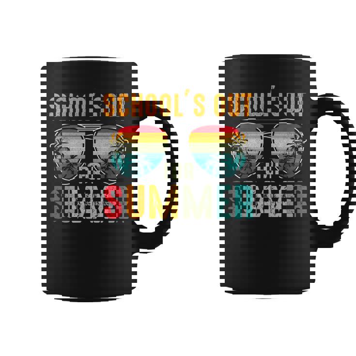 Last Day Of School Retro Schools Out For Summer Teacher Boys Coffee Mug