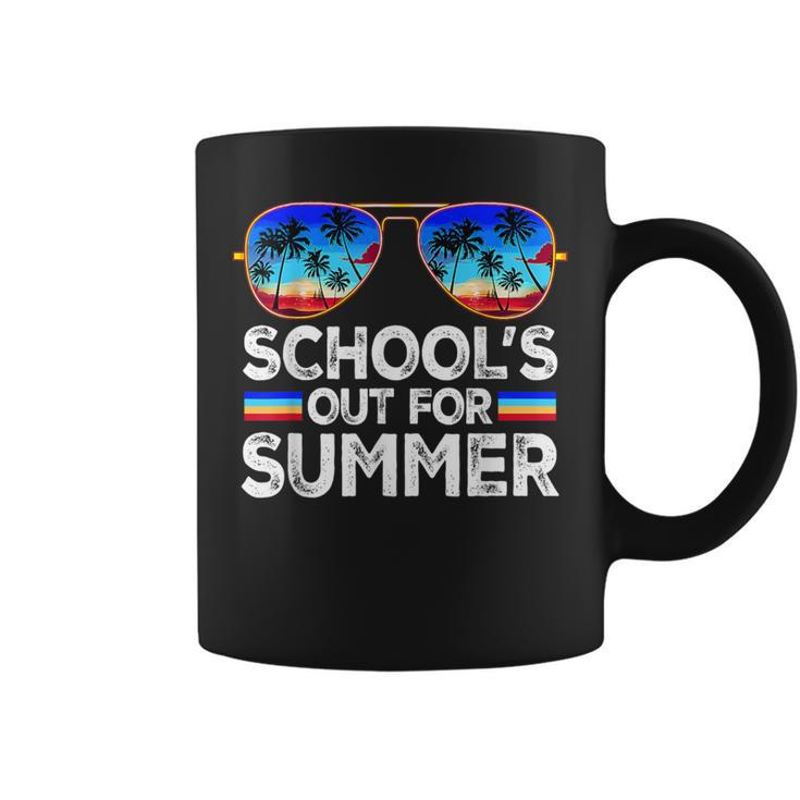 Last Day Of School Schools Out For Summer Teacher Boy Coffee Mug