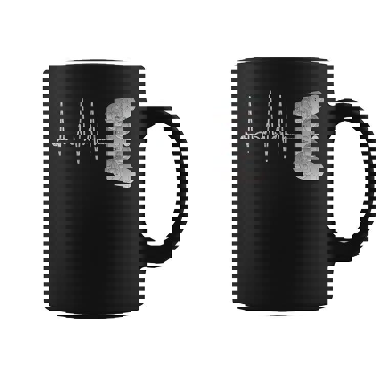 Latido De Jugador Regalos Para Adolescentesideojuegos Taza de café