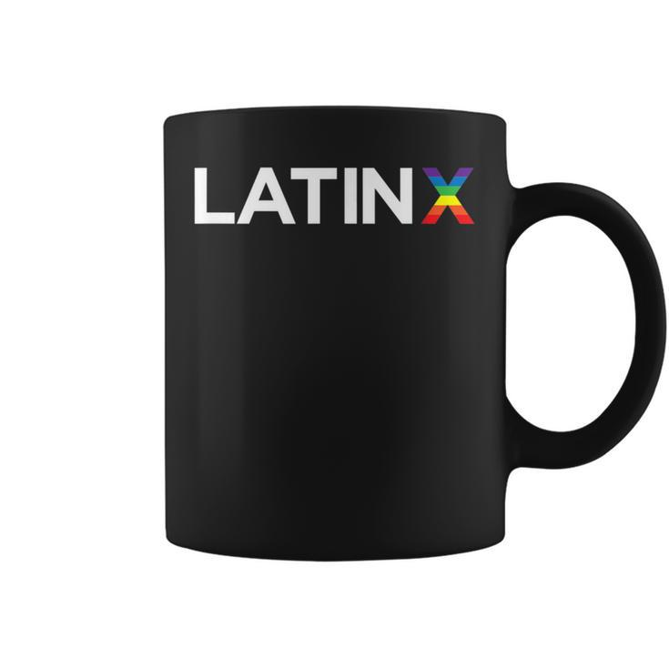 Latinx Rainbow Flag Latin Gender Neutral Pride Coffee Mug
