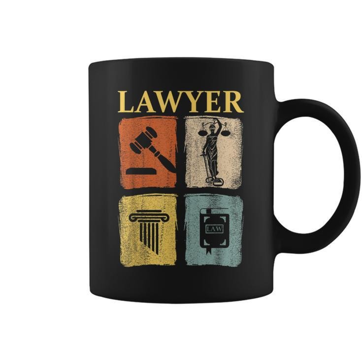 Lawyer Law School Graduation Student Litigator Attorney Coffee Mug