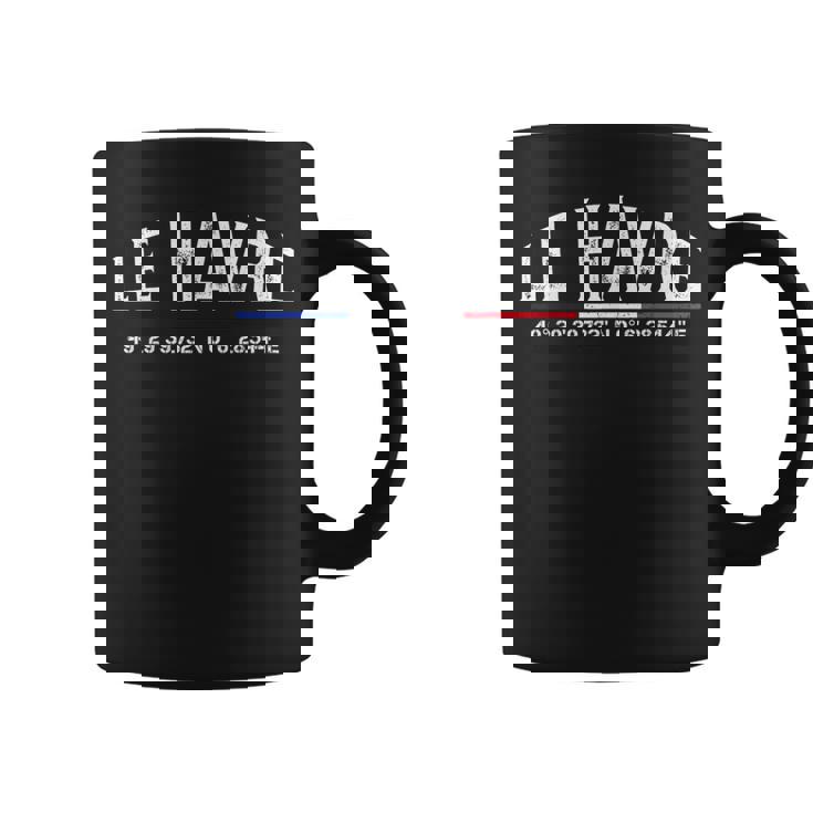 Le Havre France Coordonnées Gps Tasse